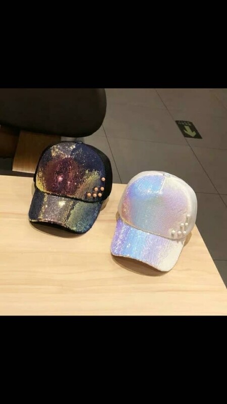 Glitter caps