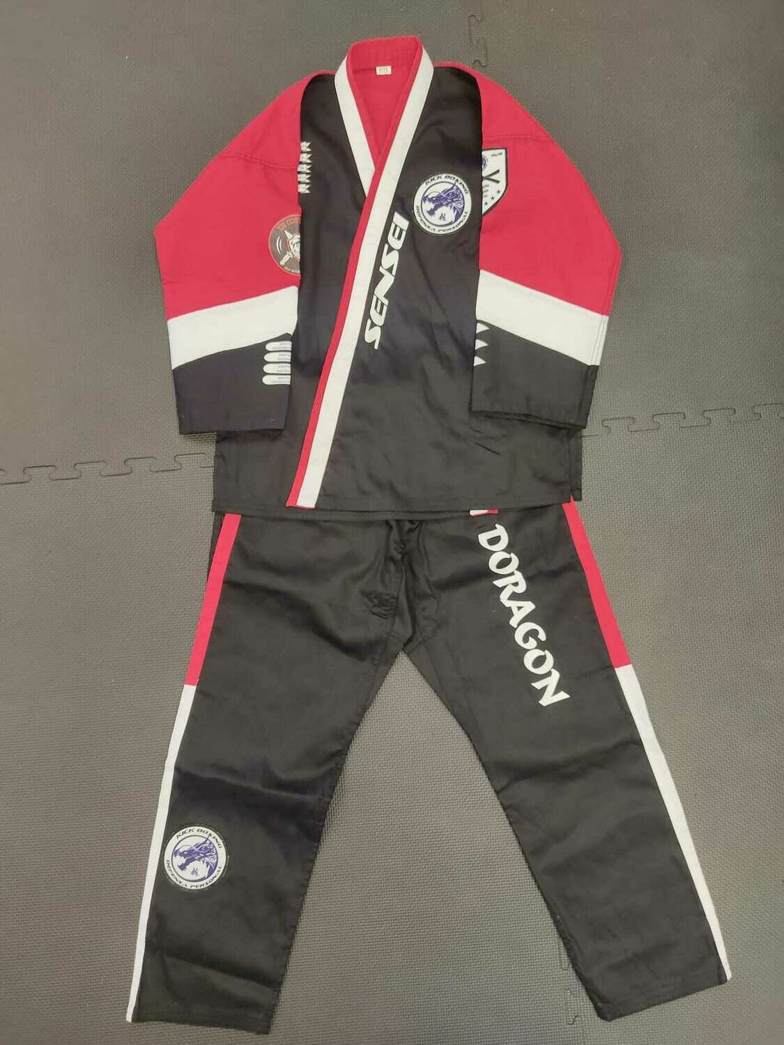 UNIFORMES DORAGON  CINTURONES NEGROS