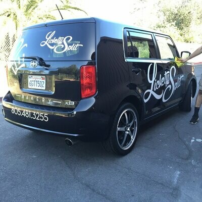 Single Color Decals with Air Release Vinyl  - 1 SQFT or Larger - NEW