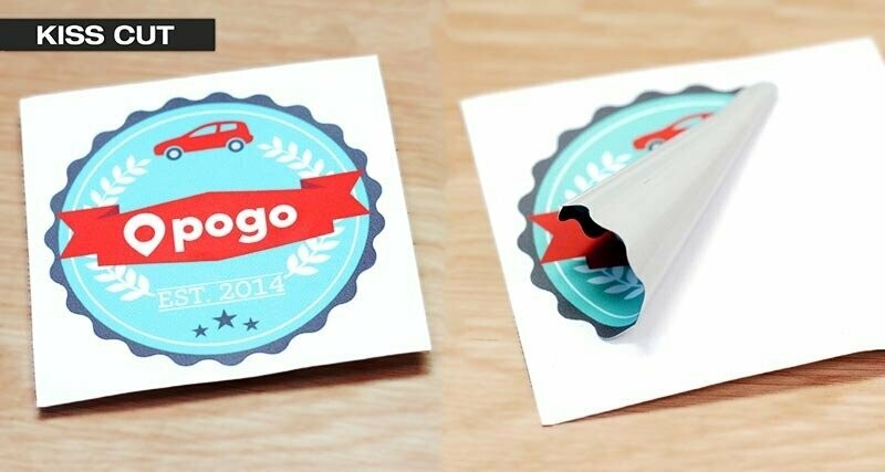 Fully Customizable Kiss Cut Stickers