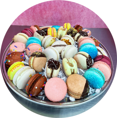 Macaron Party Trays - Palmyra