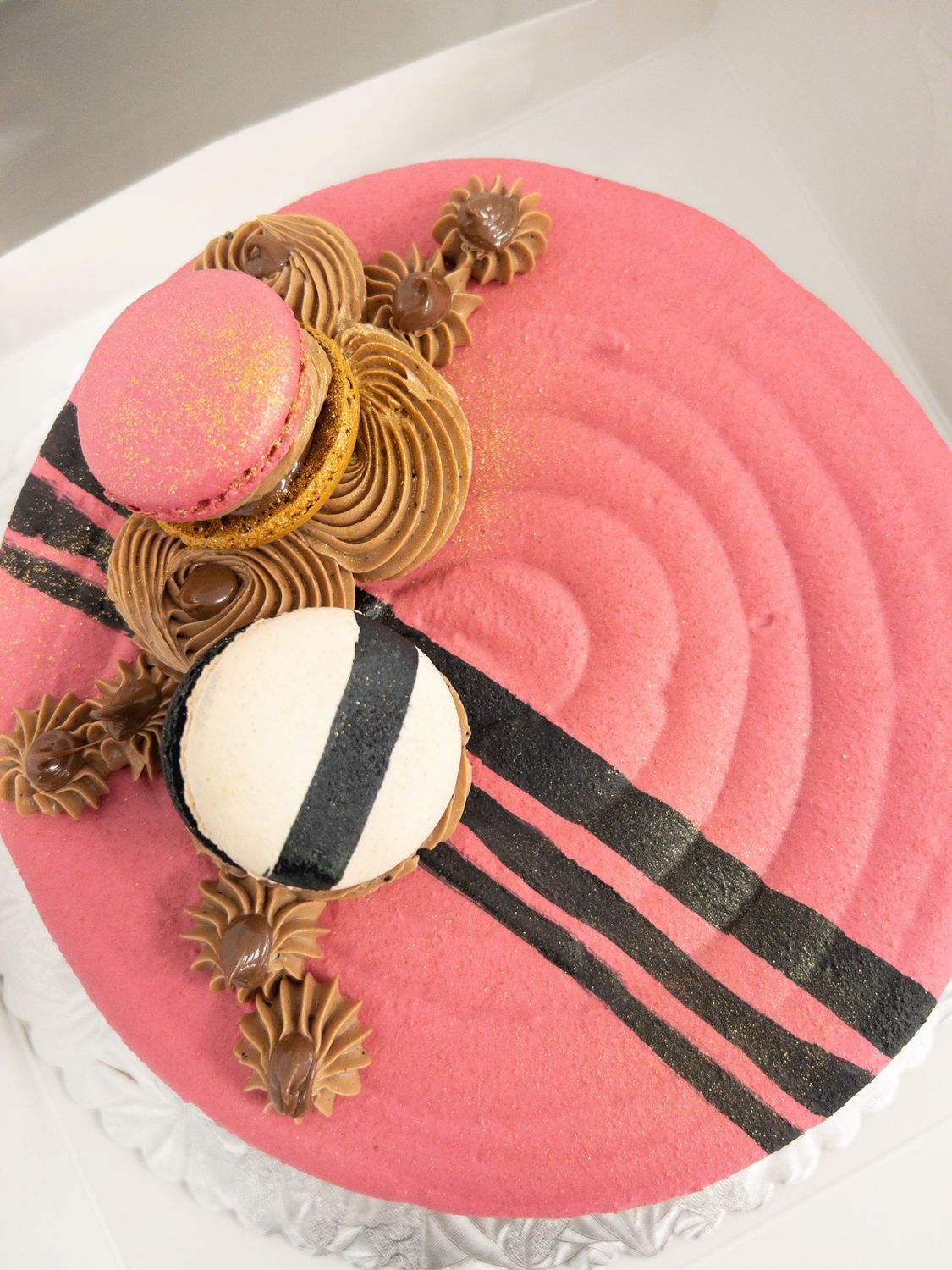 8" Macaron Cake - Custom Flavor Cake (serves 8-10) Camp Hill Pick Up