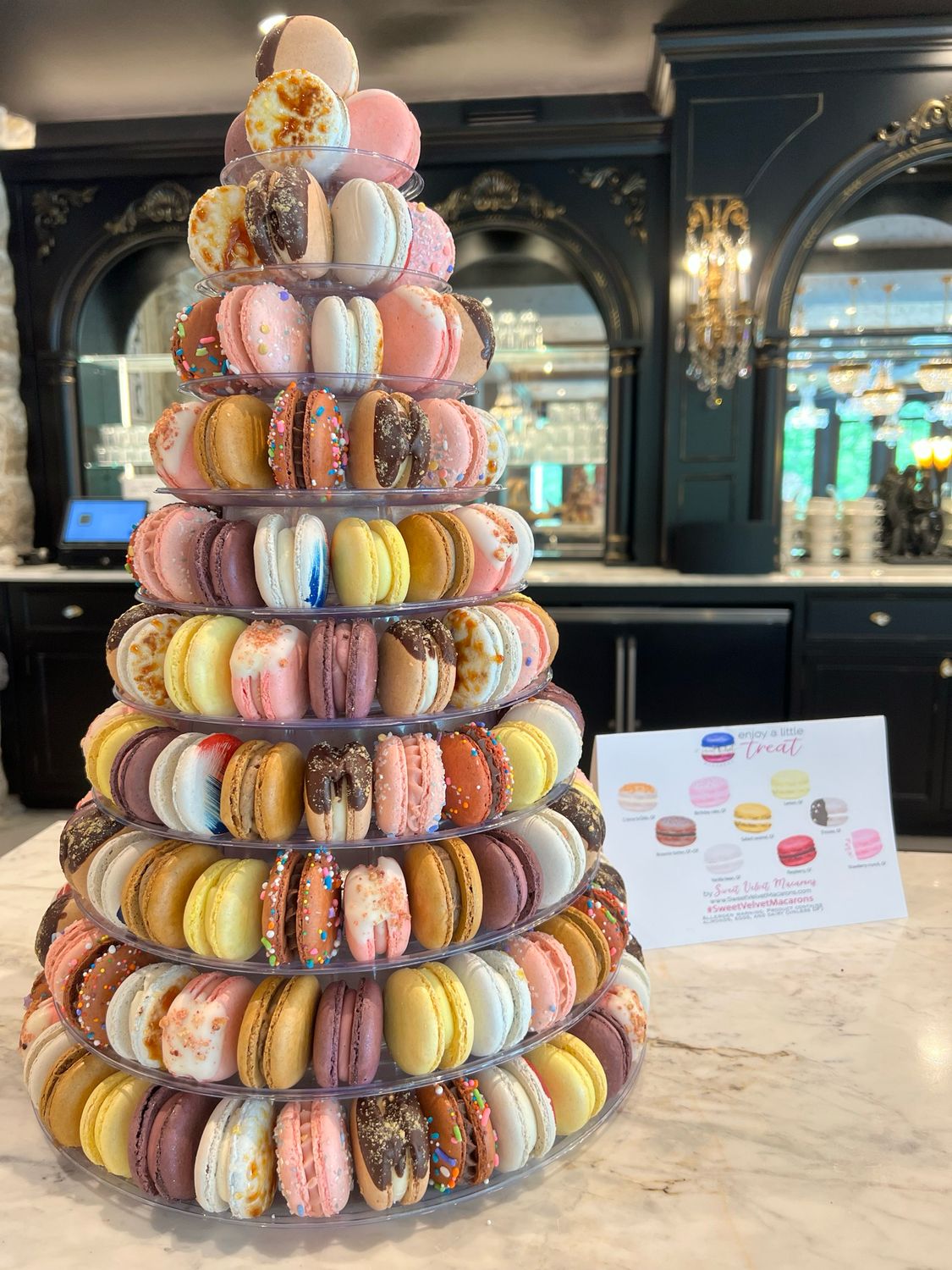 168 count Large Macaron Tower - Lititz