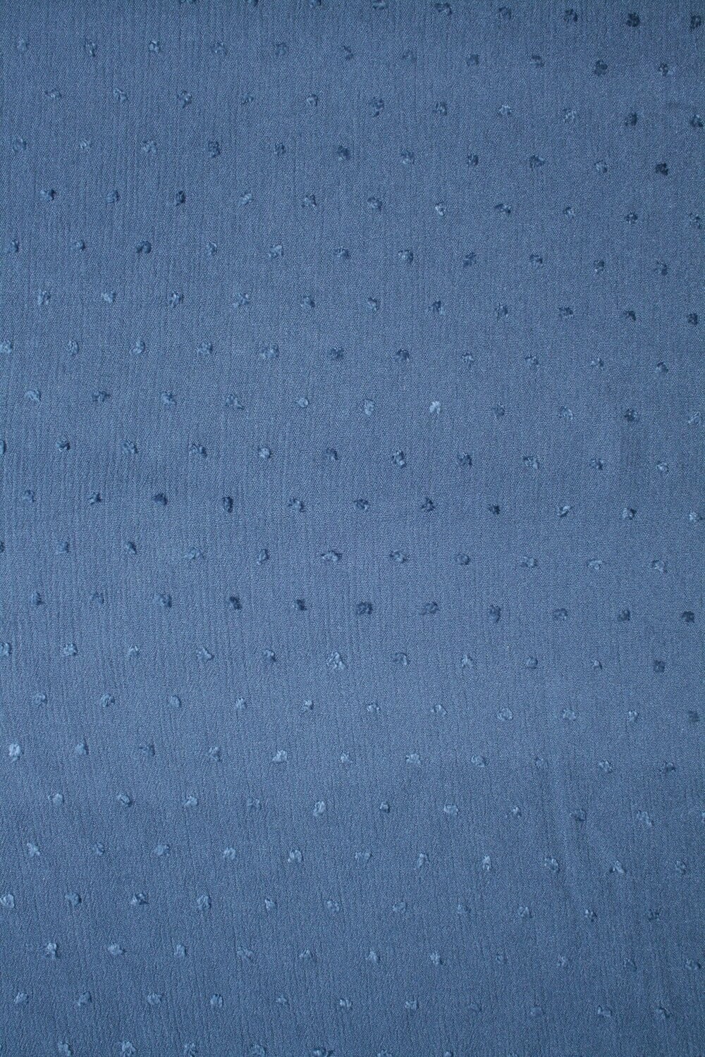 Viskose-Tupfen - blau