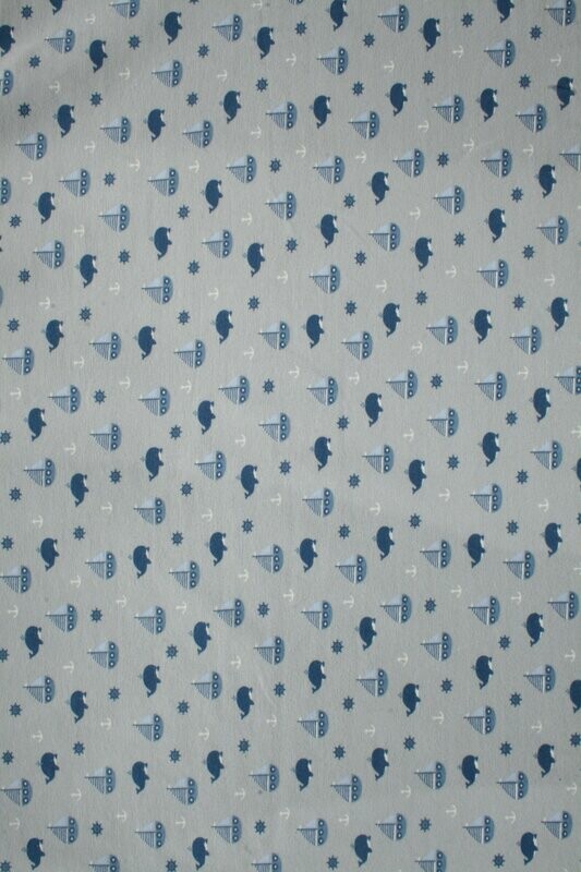 Maritime Whales - grau