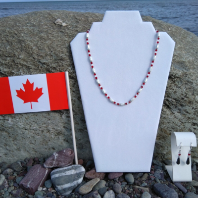 Canadian Flag Unisex Magnetic Necklace