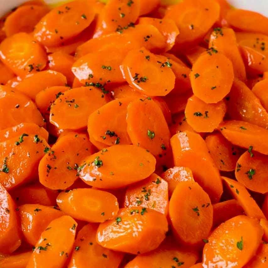 Honey Glazed Carrots -  1/2 Pint