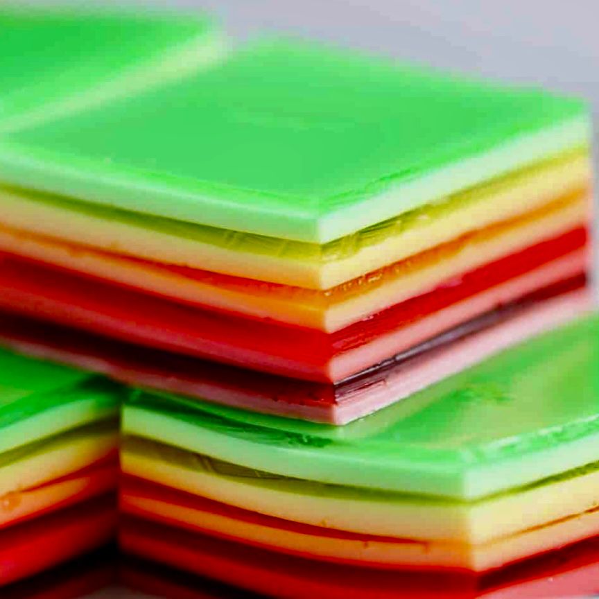 Seven Layer Jell-O