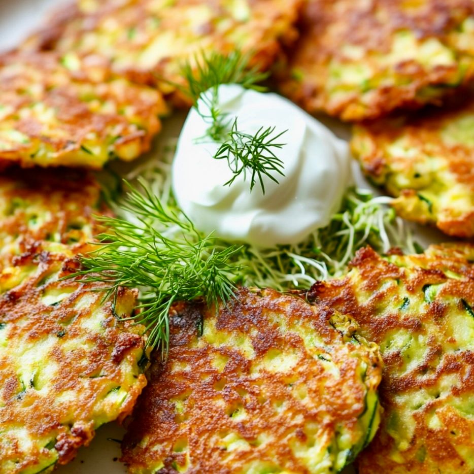 Polish Zucchini Pancakes