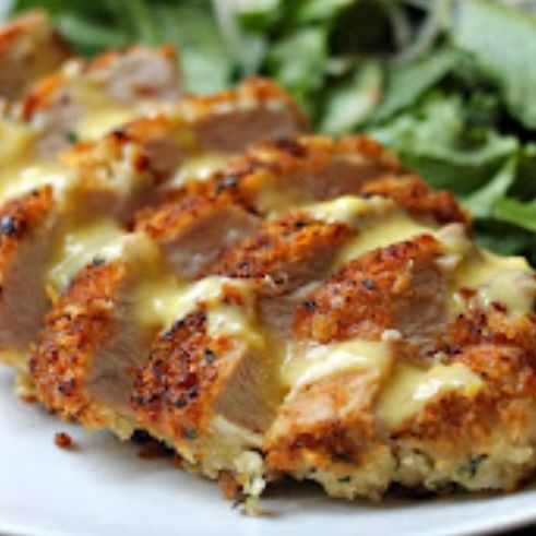 Polish Chicken Kotlet with Dill Sauce