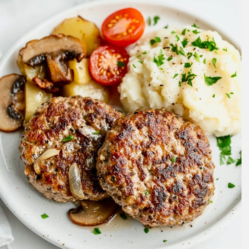 Polish Beef Chopped Cutlet