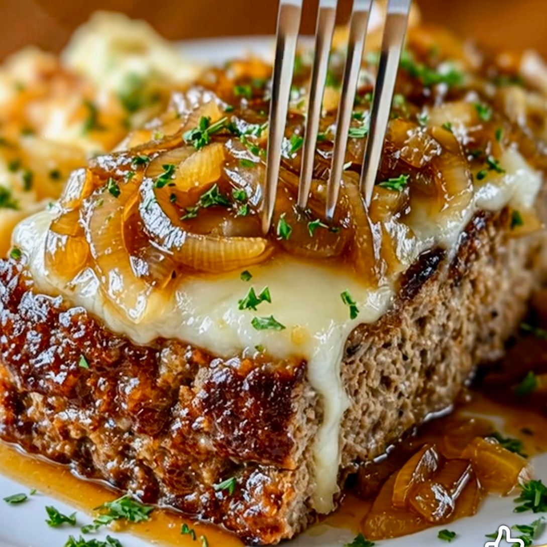 French Onion Meatloaf