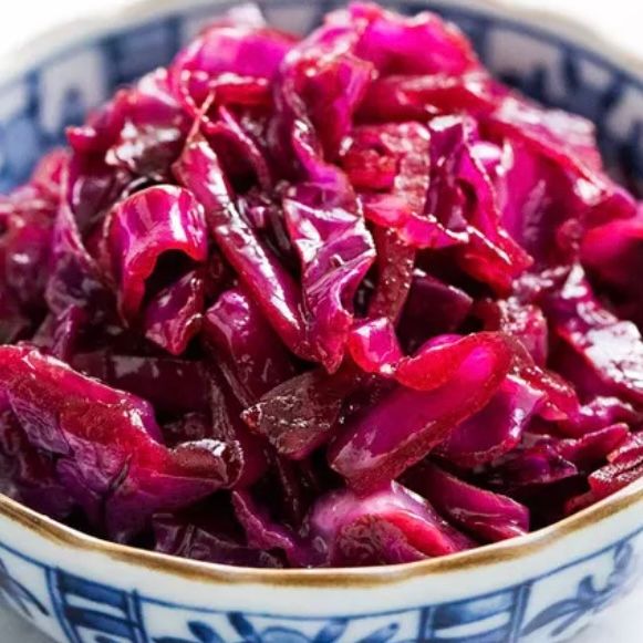 Sweet & Sour Red Cabbage