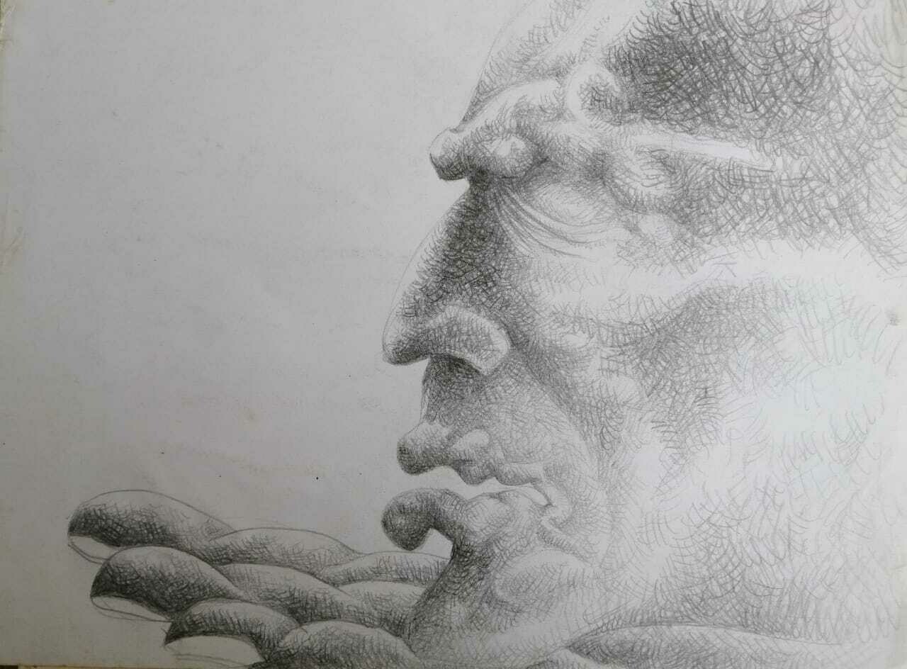 Dibujos técnica mixta.
