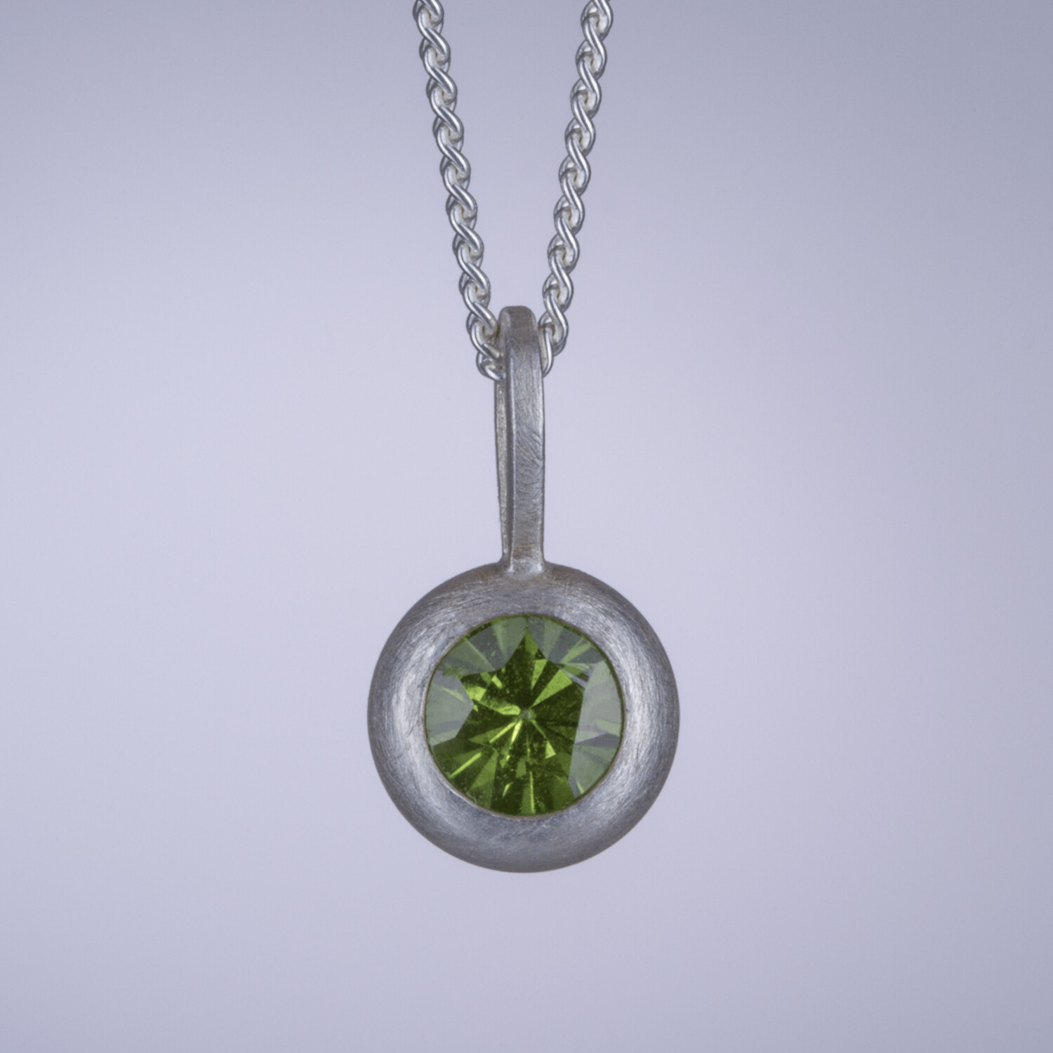 Kette "BlingBling" mini mit Peridot