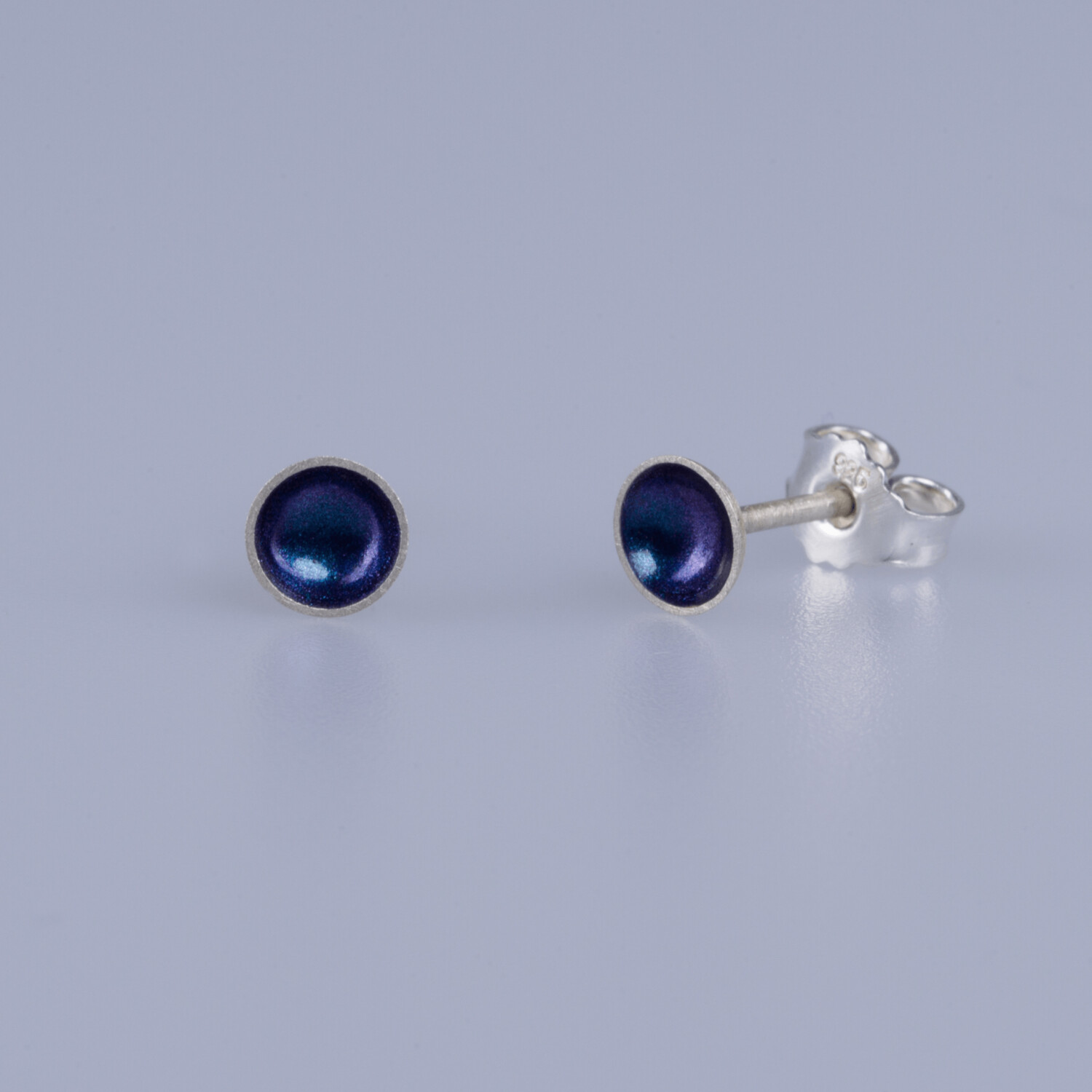 Ohrstecker "Joy" mini blau-lila