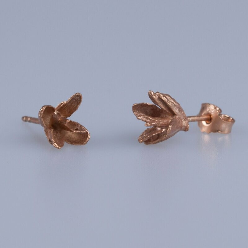 Ohrstecker Ohrstecker "Blümle" roségoldplattiert
