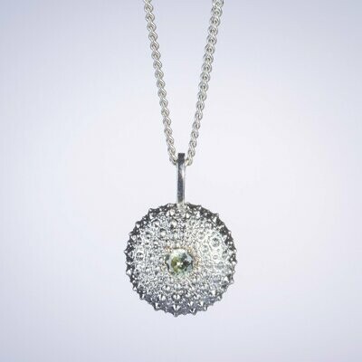 Kette Kette "Seeigel" mini mit Zirkon