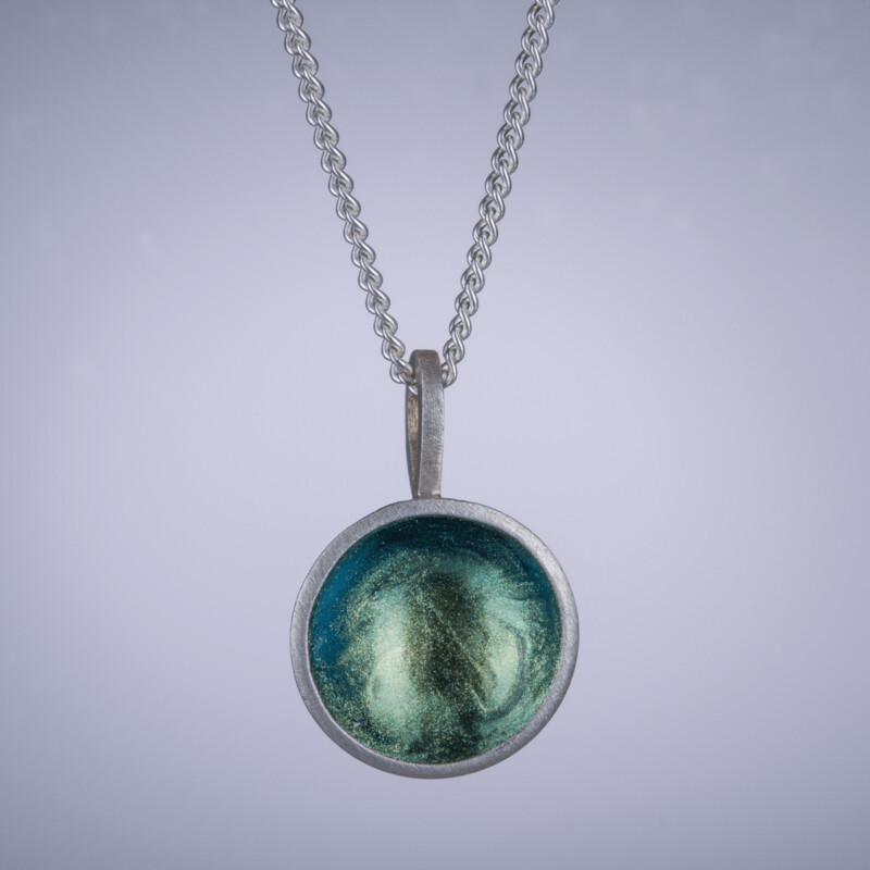 Kette Kette "Joy" midi wasserfarben (grün)