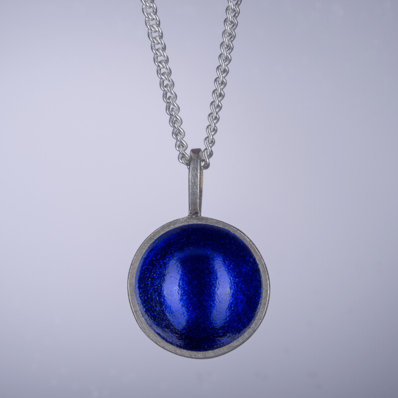 Kette Kette "Joy" midi dunkelblau glänzend