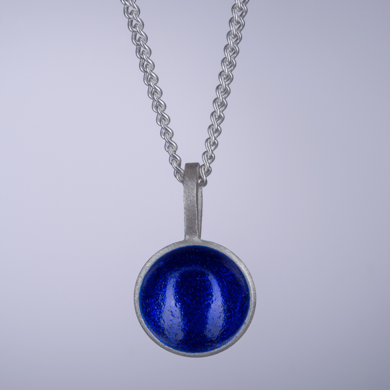 Kette Kette "Joy" mini dunkelblau glänzend