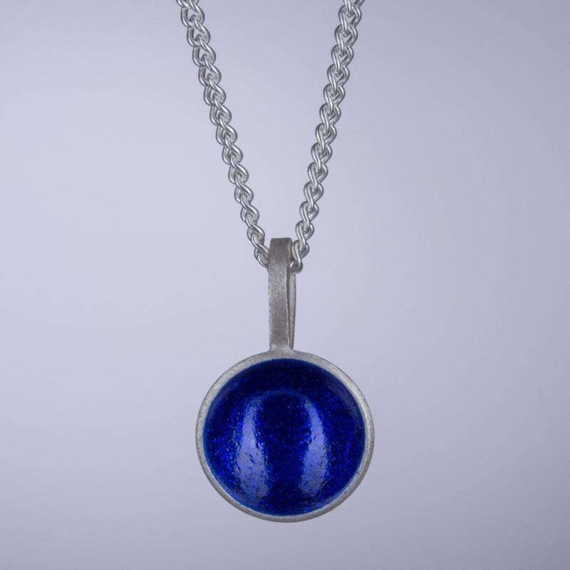 Kette Kette "Joy" mini dunkelblau glänzend