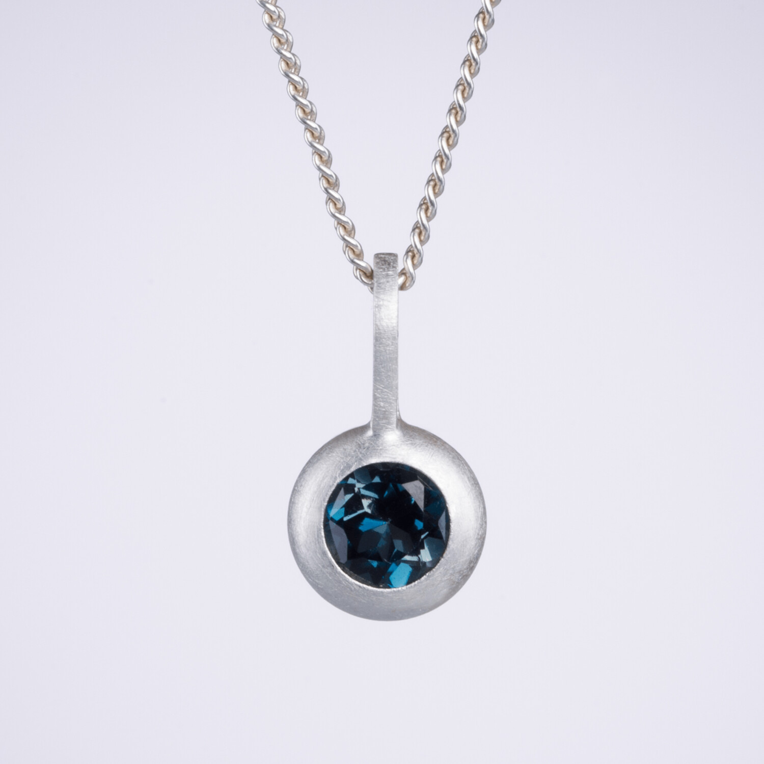 Kette Kette "BlingBling" mini mit London-Topas