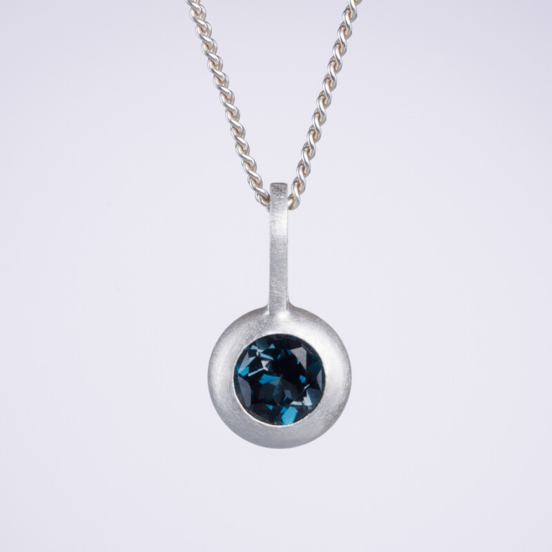 Kette Kette "BlingBling" mini mit London-Topas