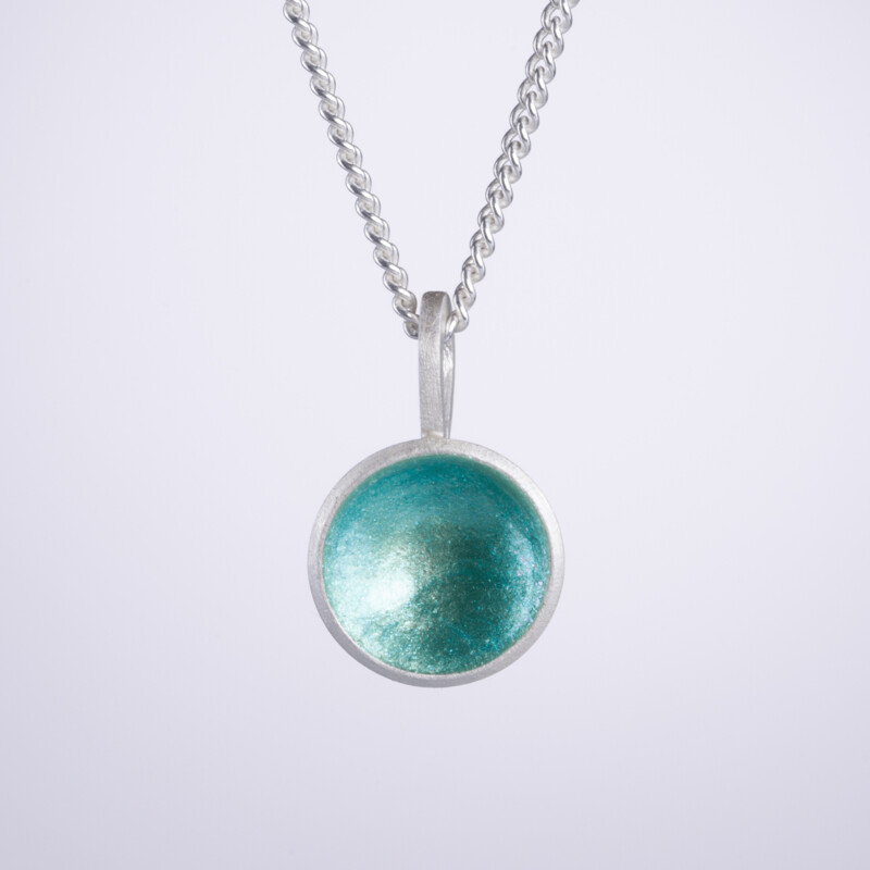 Kette Kette "Joy" midi mintgrün glänzend
