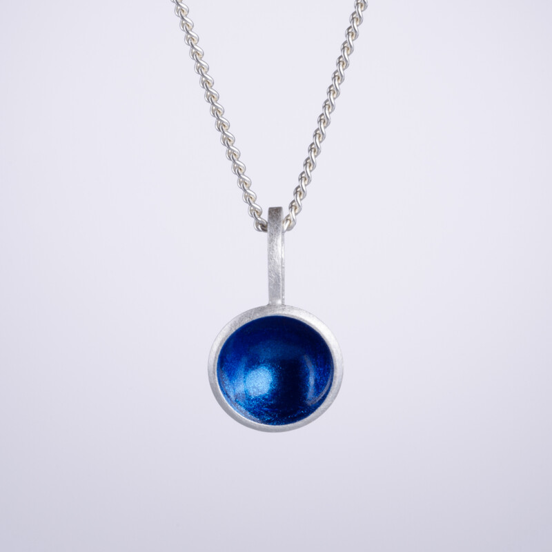 Kette Kette "Joy" mini hellblau glänzend