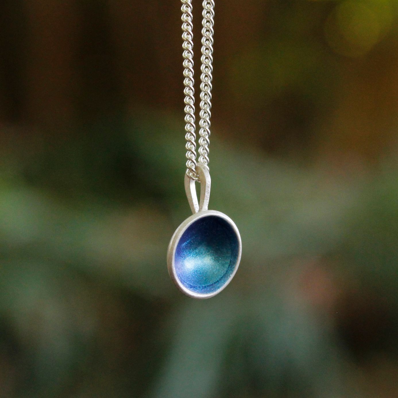 Kette "Joy" midi blau