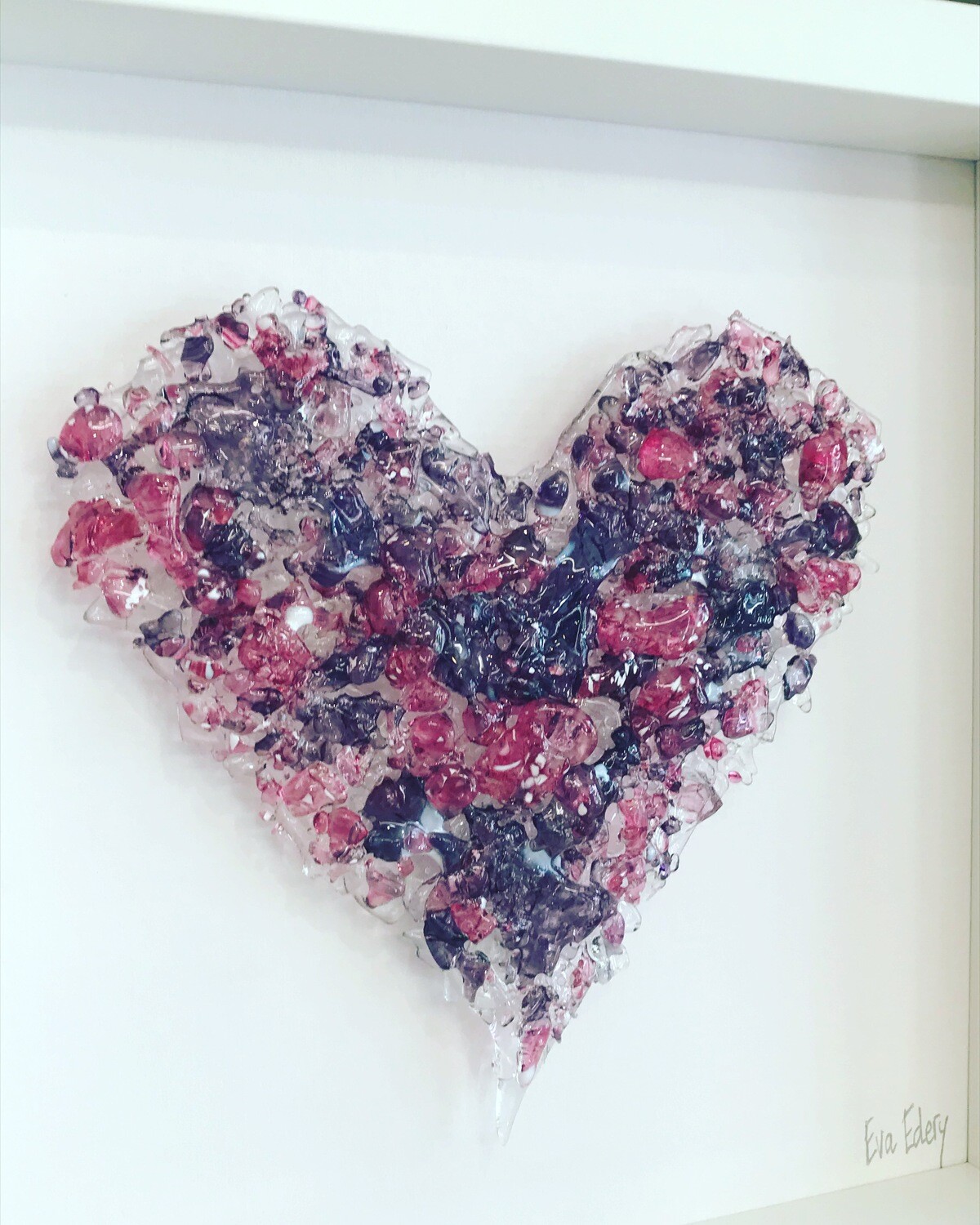 Heart Beat in Purple & Pink Heart Beat in Purple & Pink