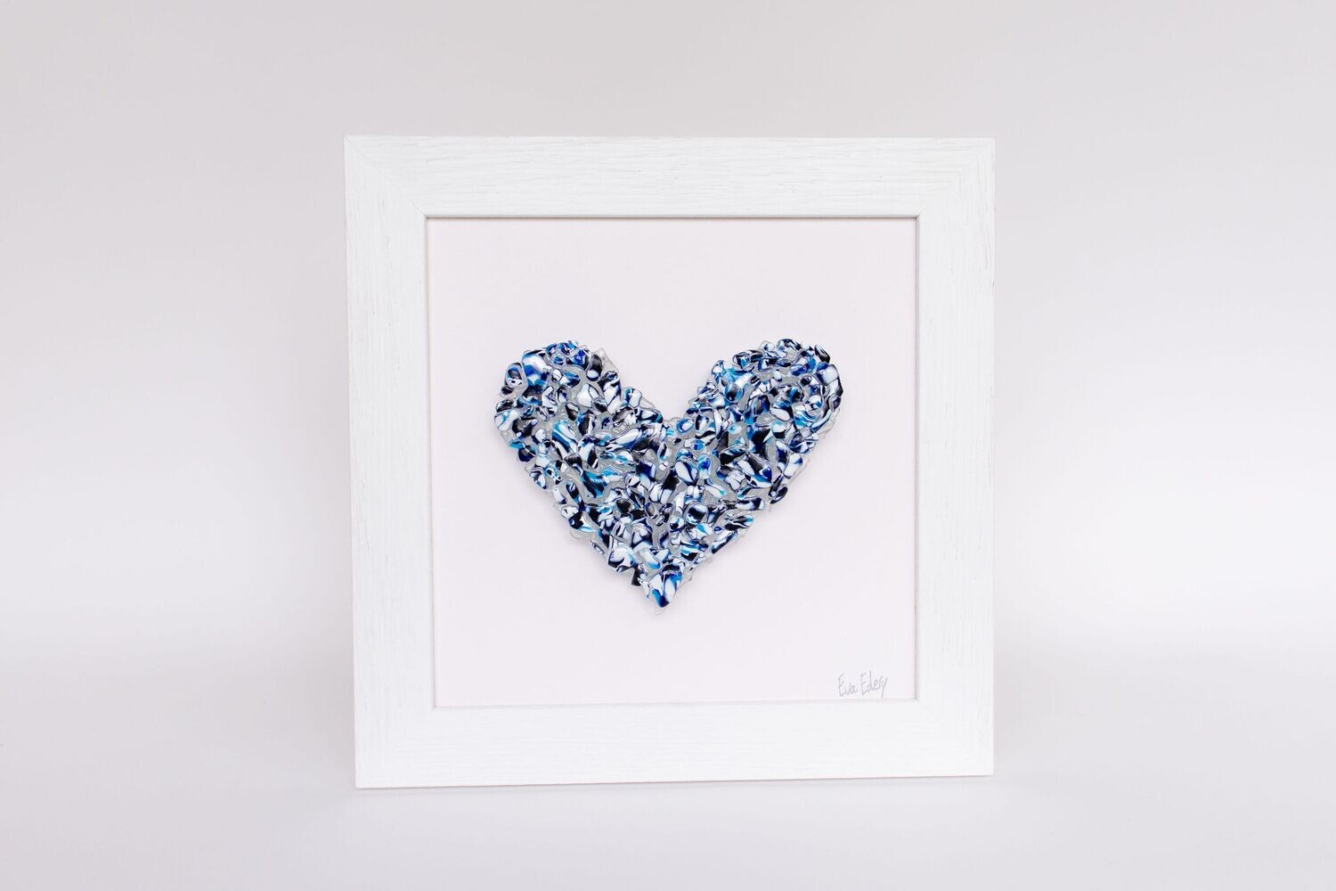 Heart Beat in blue hues