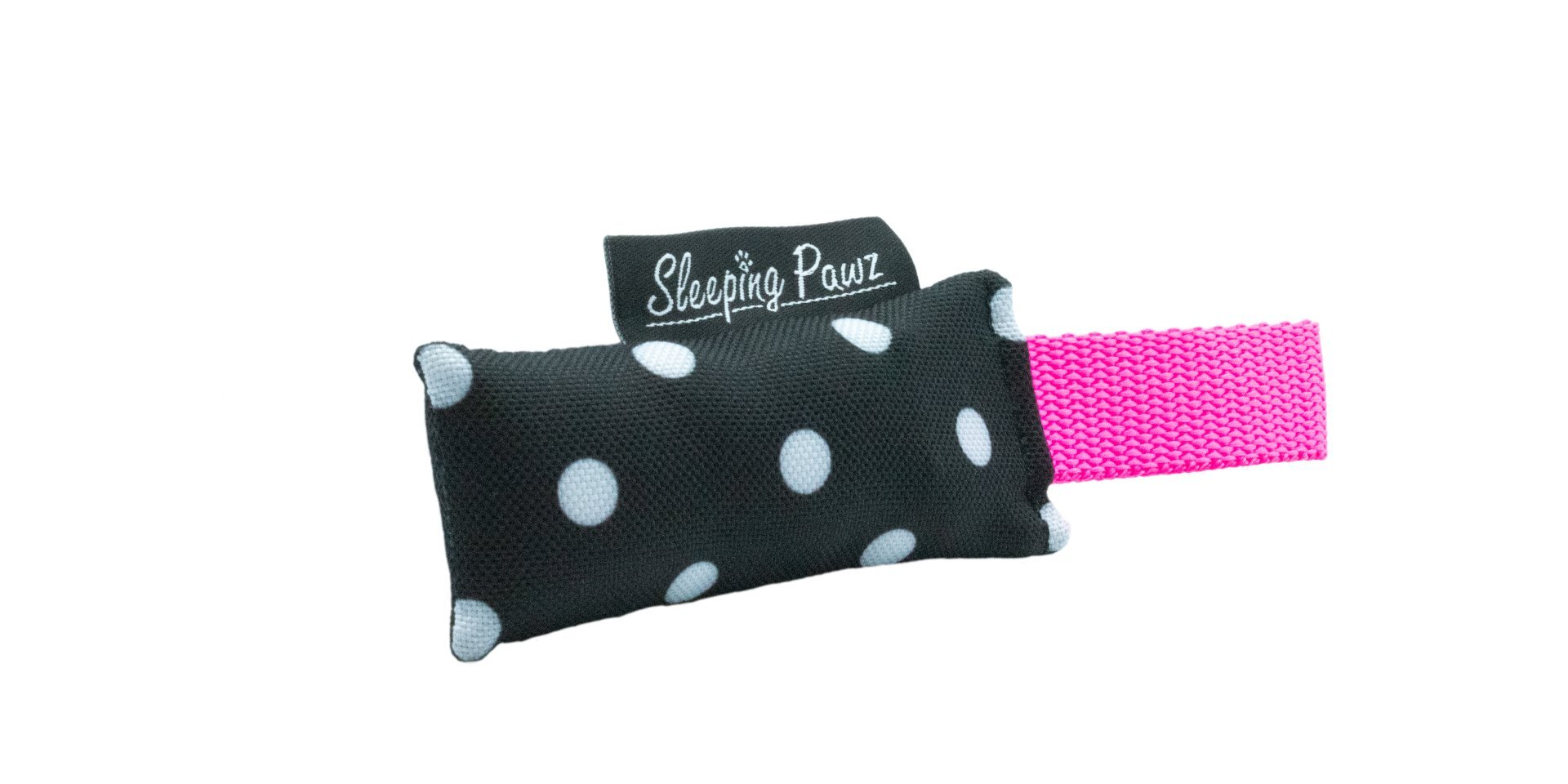 Gr. XS White Dots in Black x Leuchtend Rosa