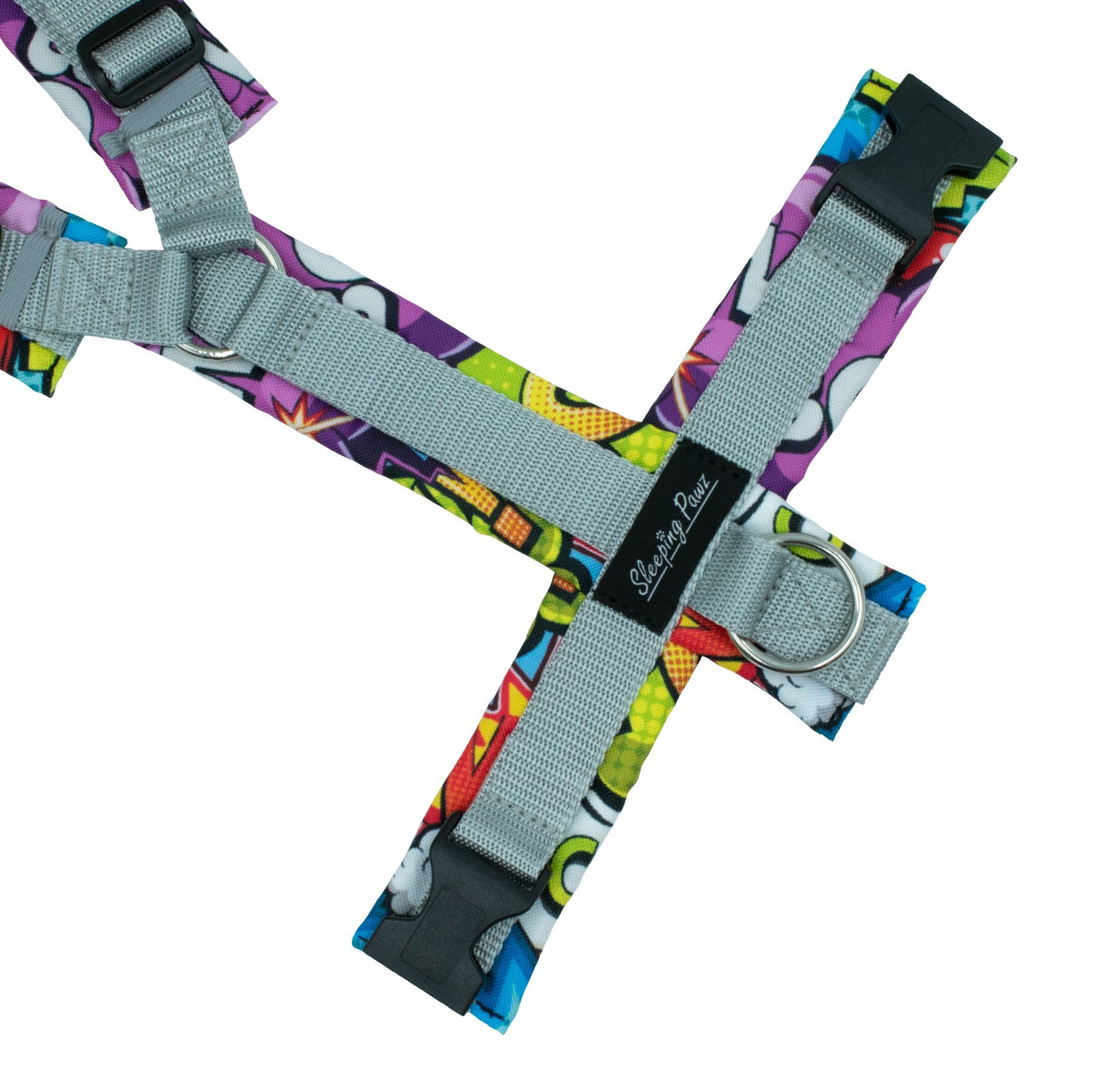 Gr. L Retro Comic x Silbergrau