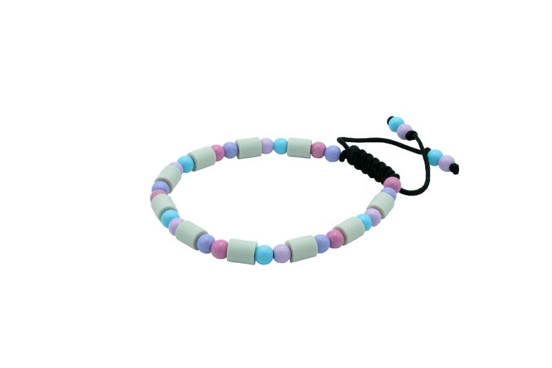 Gr. S EM Keramikband Flieder/Rosa/Hellblau/Pink