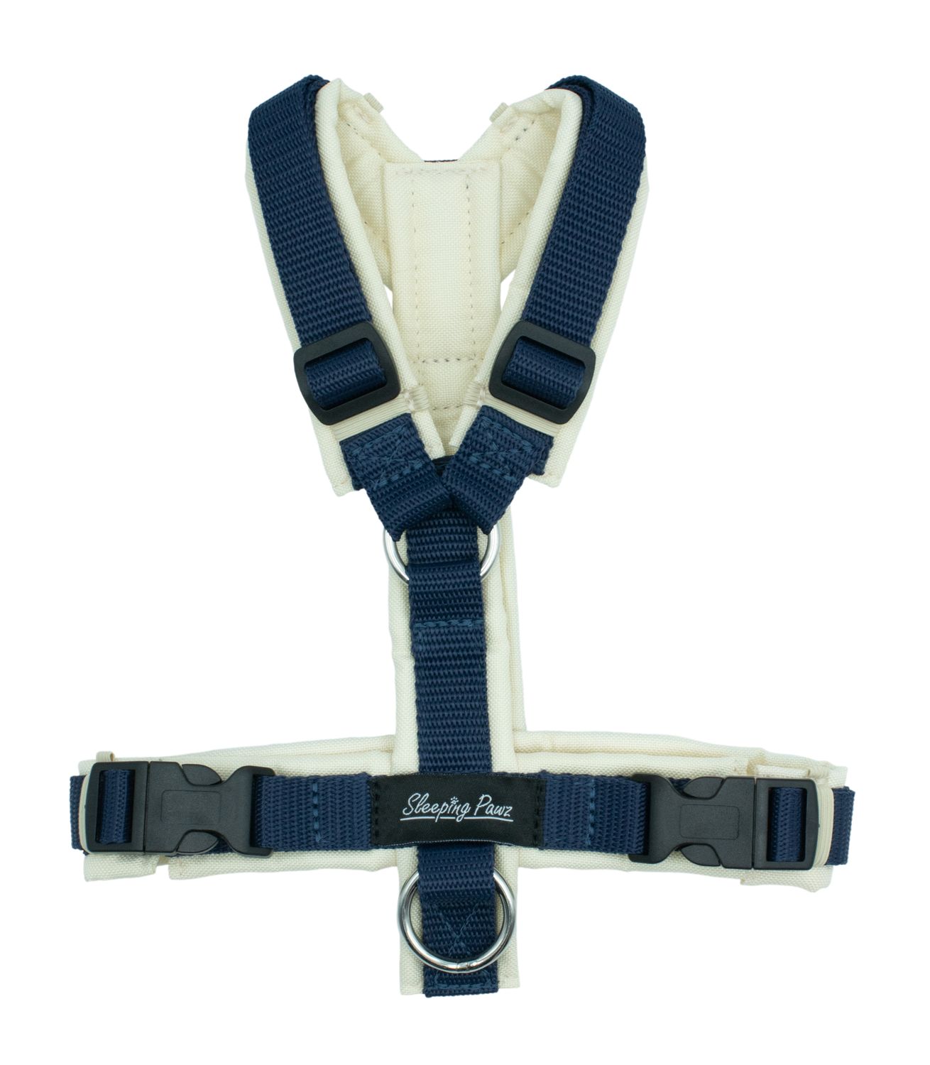 Gr. XS Creme x Marineblau