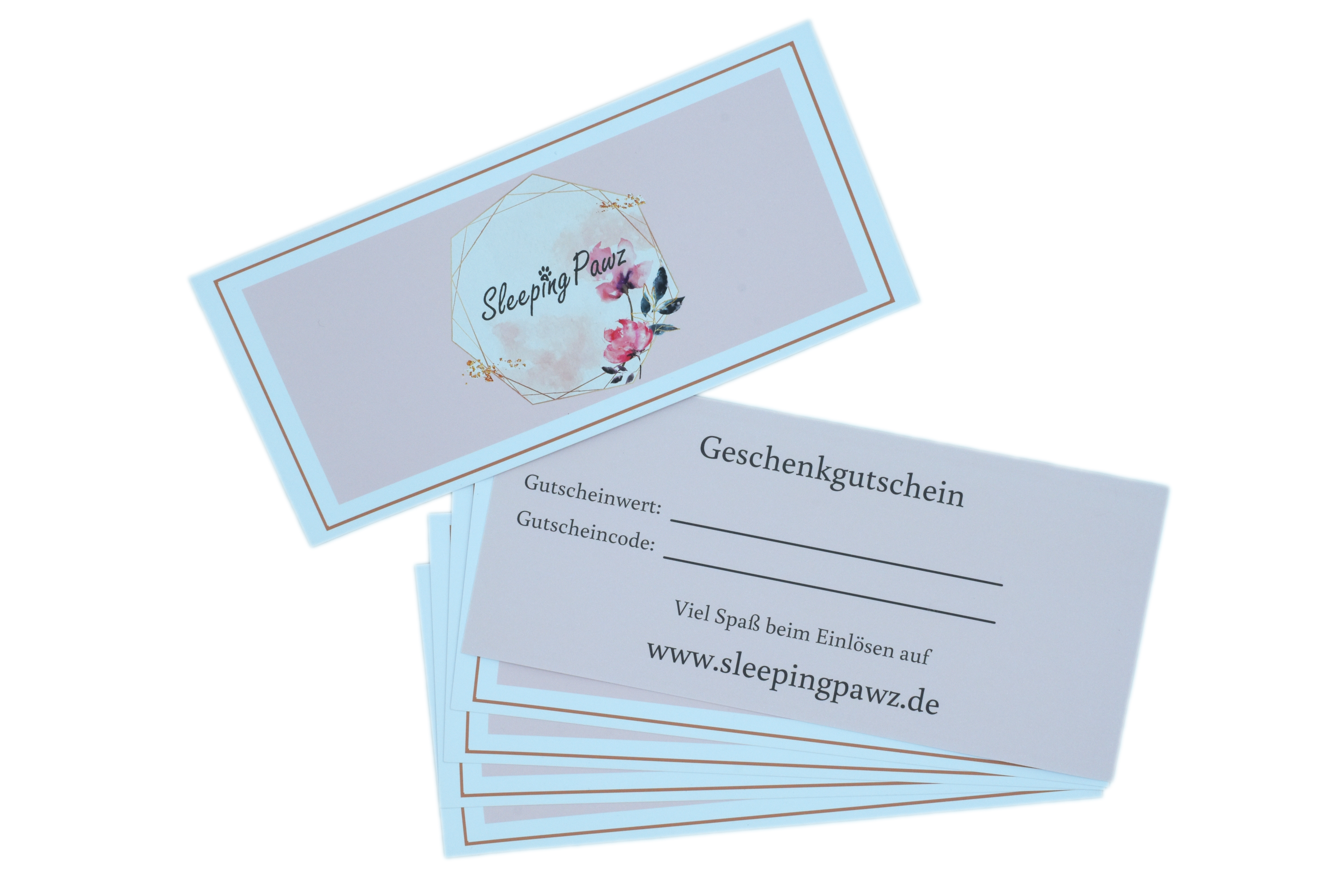 Geschenkgutschein - Sleeping Pawz