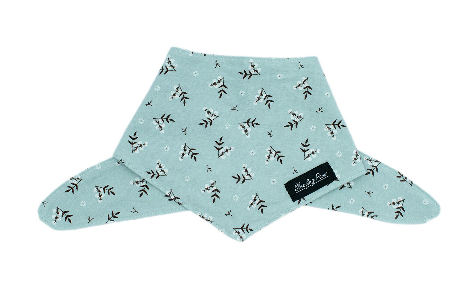 Halstuch Zweige und Knospen Mint
