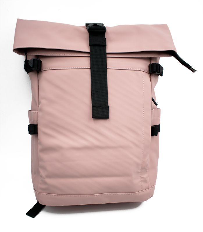Rolltop-Rucksack Rosa