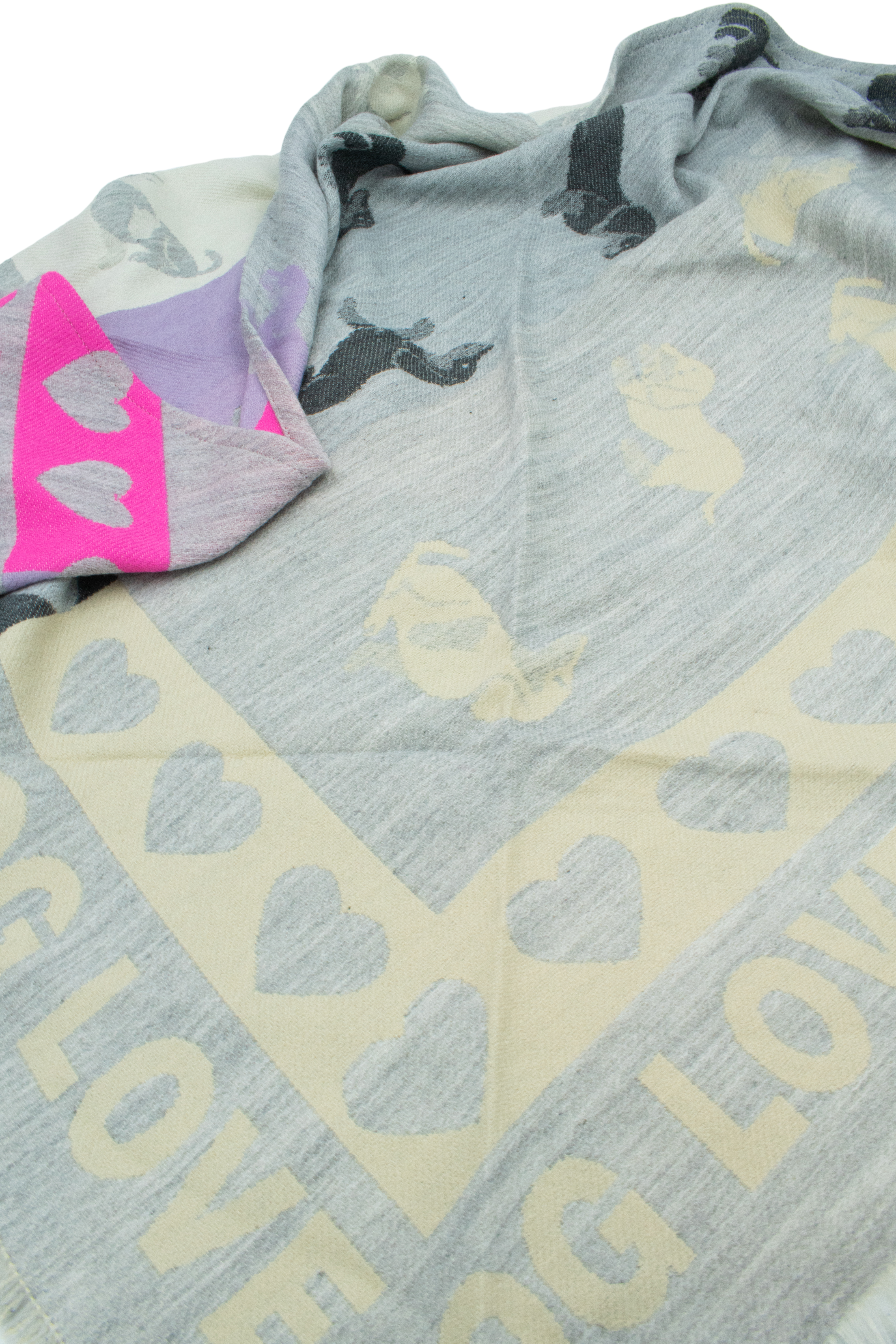 Dreiecksschal - Doglove Beige