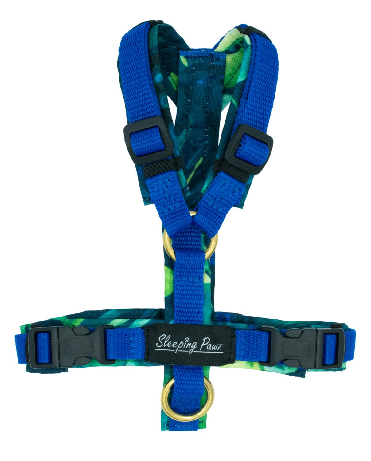 Gr. XXS Grren Monstera x Royalblau