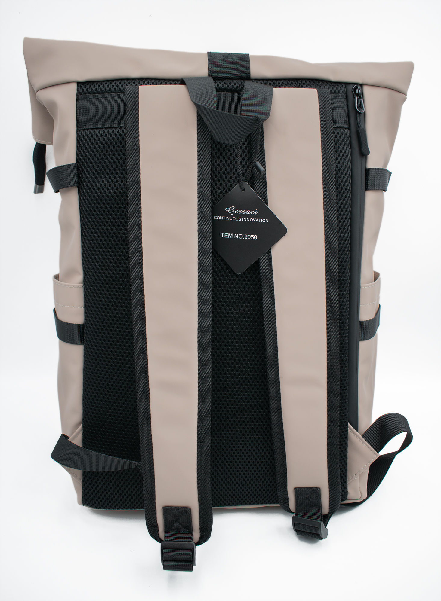 Rolltop-Rucksack Altrosa Light