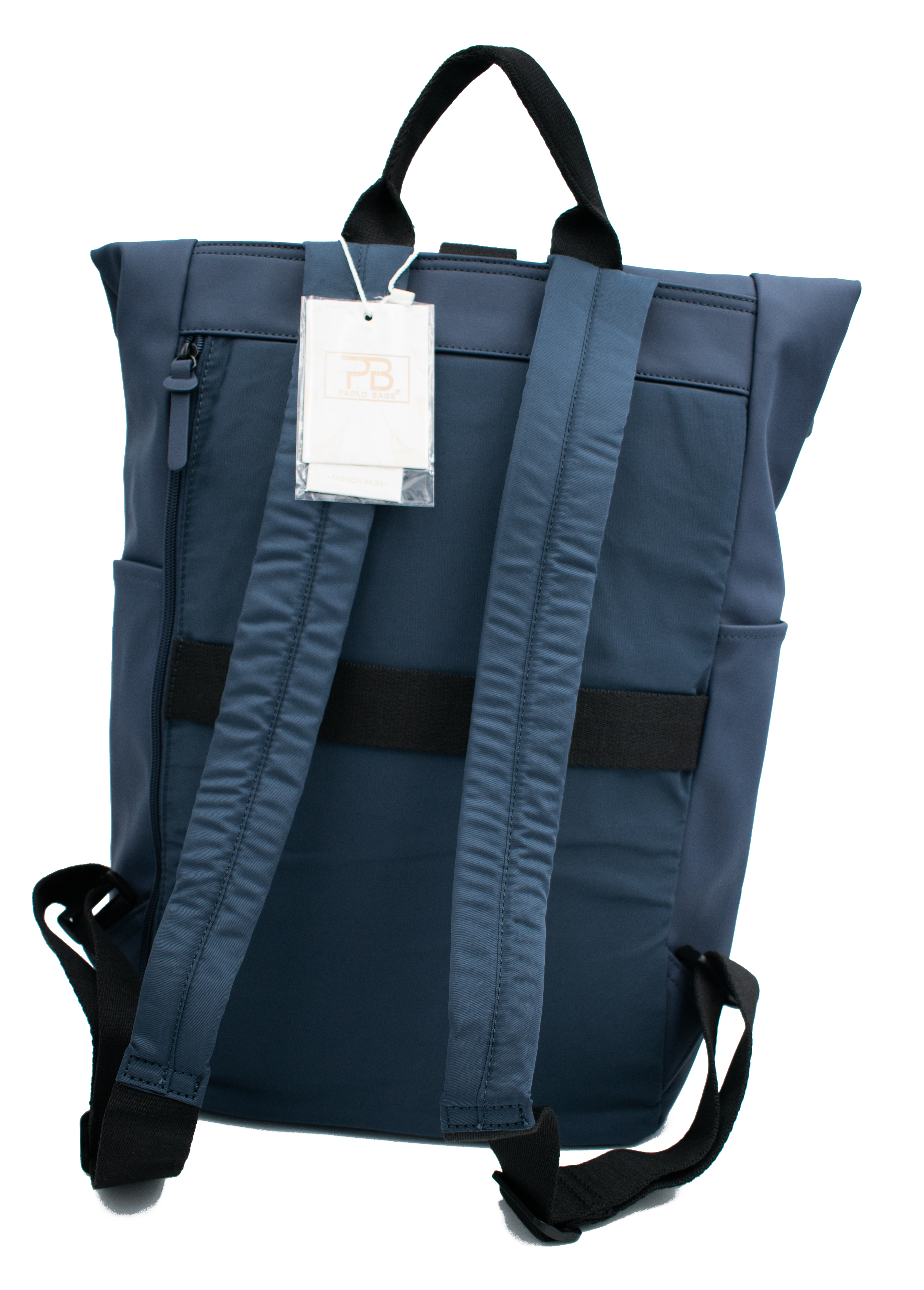 Rolltop - Rucksack Navy Blue