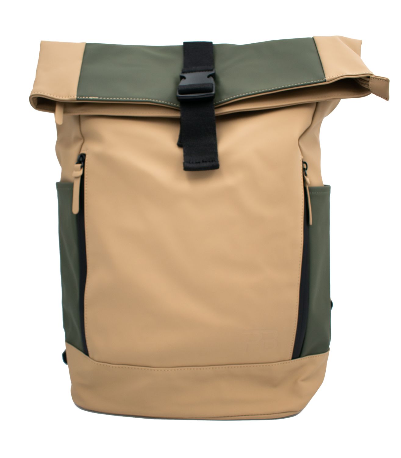 Rolltop - Rucksack Beige/Khaki