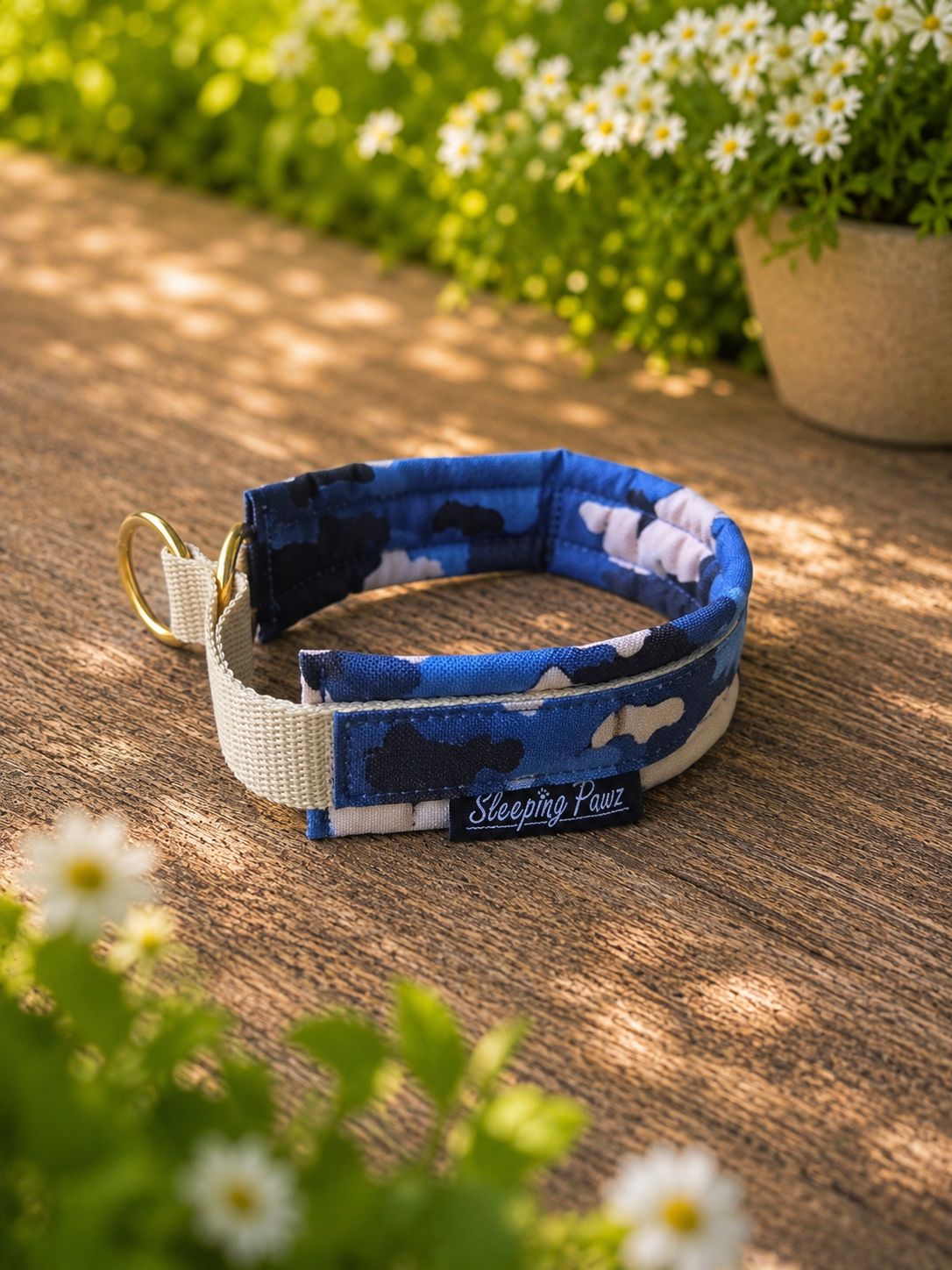 Gr. M Blue Camouflage x Beige