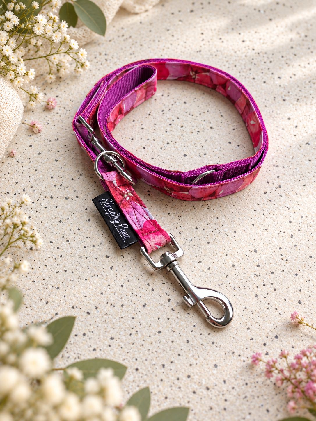 20mm Rosa Blumenliebe x Fuchsia 2-fach verstellbar