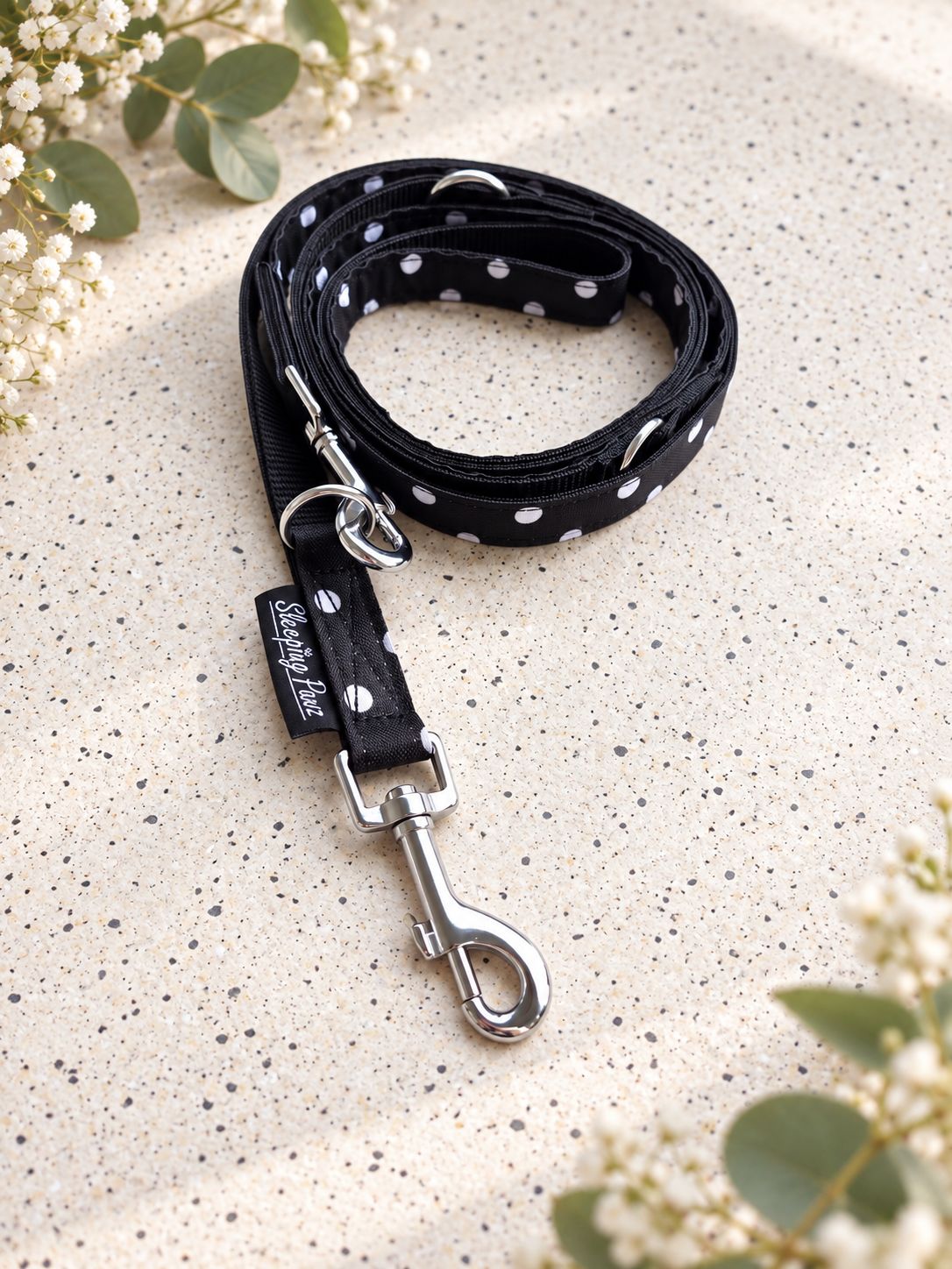 20mm Black and White Dots x Schwarz 3-fach verstellbar