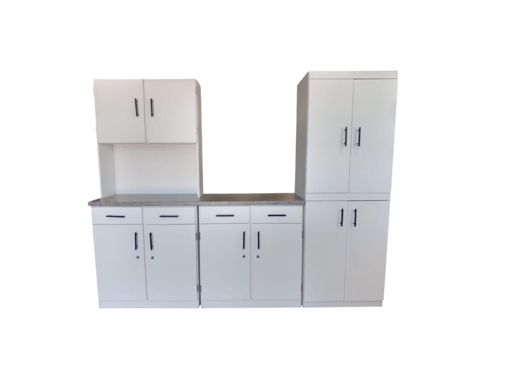 3 piece double door kitchen set