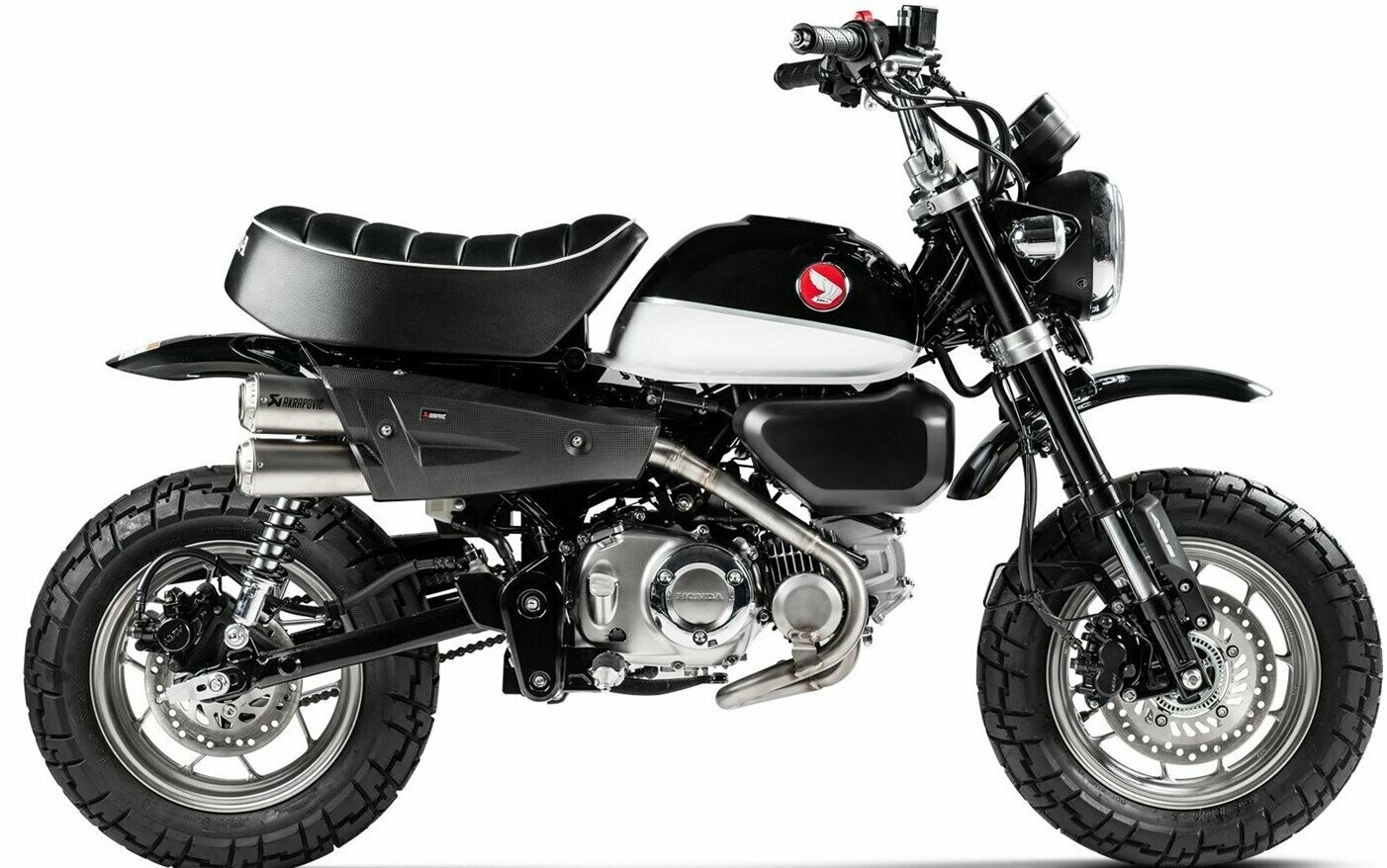 Slip on titanium Honda Monkey 125 AKRAPOVIC